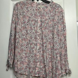 pink paisley long sleeve.